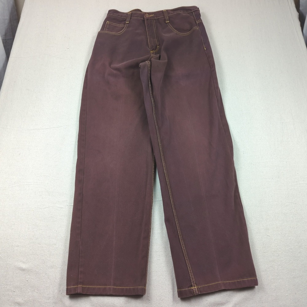 Southpole Jeans Mens 34x33 Purple Baggy Wide Leg Y2K Skater